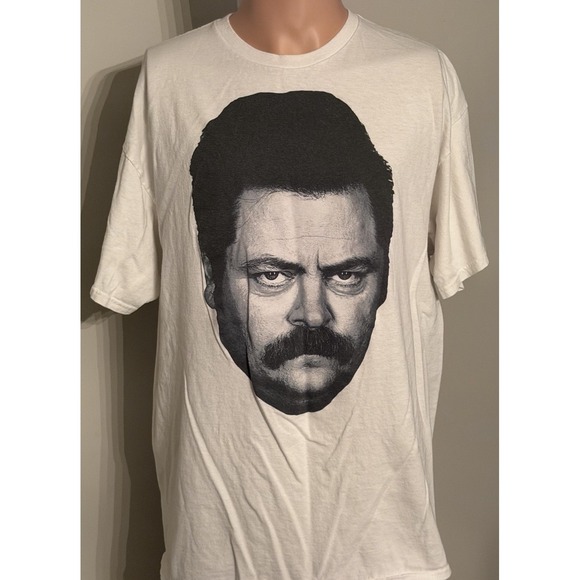 Ripple Junction Other - Parks And Recreation Ron Swanson (Nick Offerman) Men's XL T-Shirt
